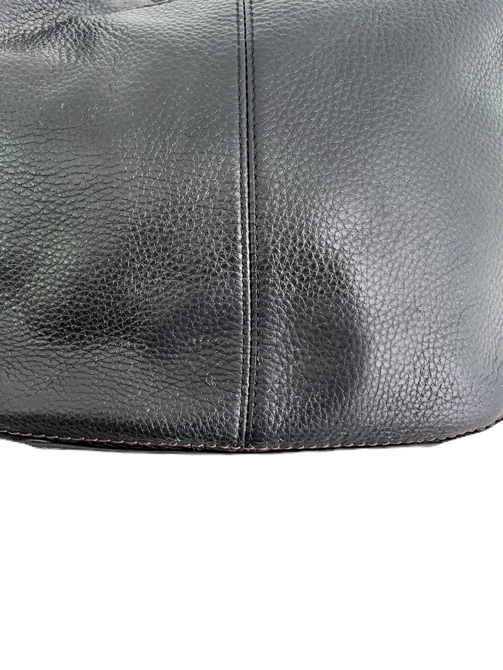 The Sak Black Leather ‘Lucia’ Hobo Shoulder Bag - Picture 8 of 11
